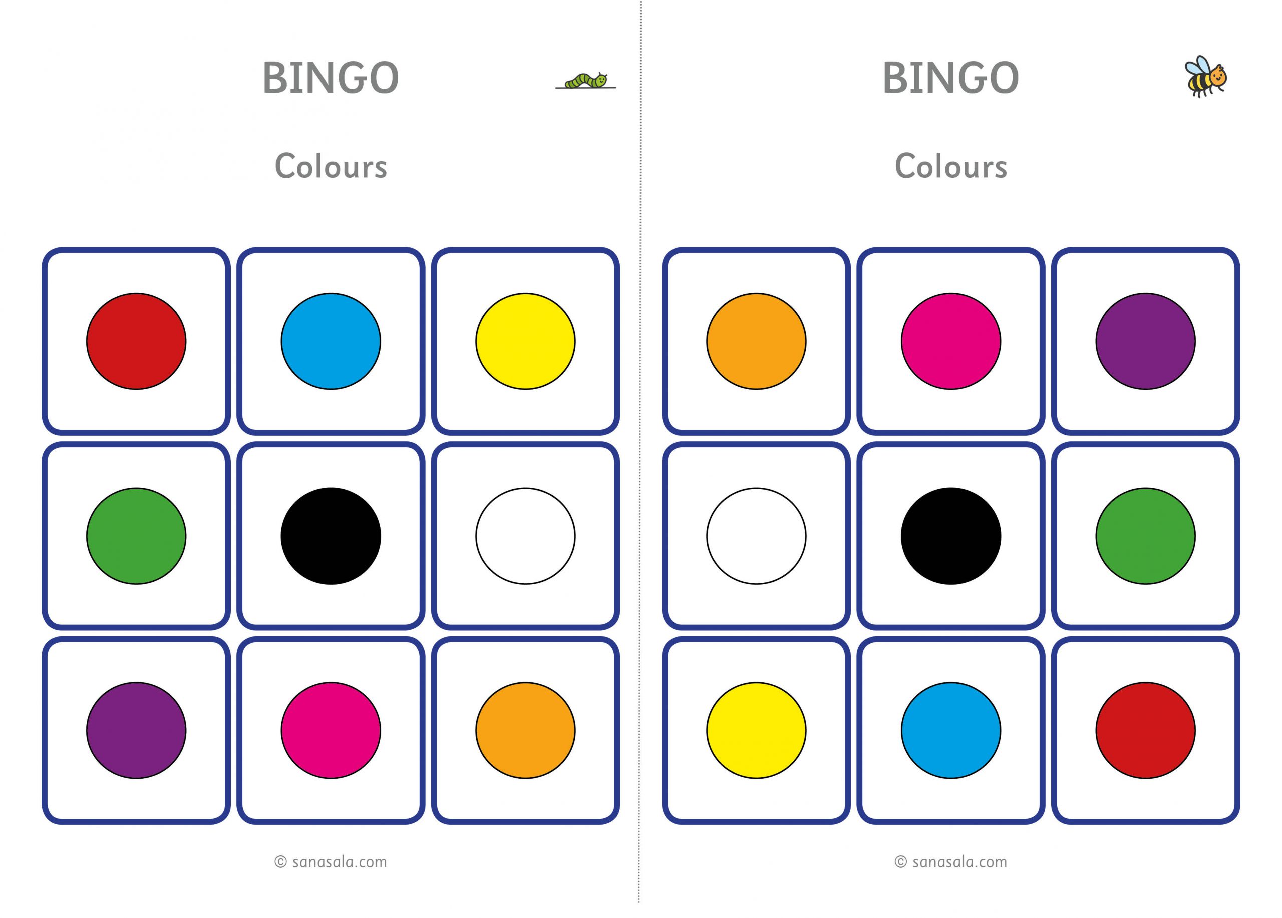 color bingo